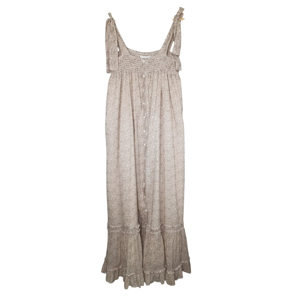 Sundays Delilah midi sundress Small ditsy floral smocked